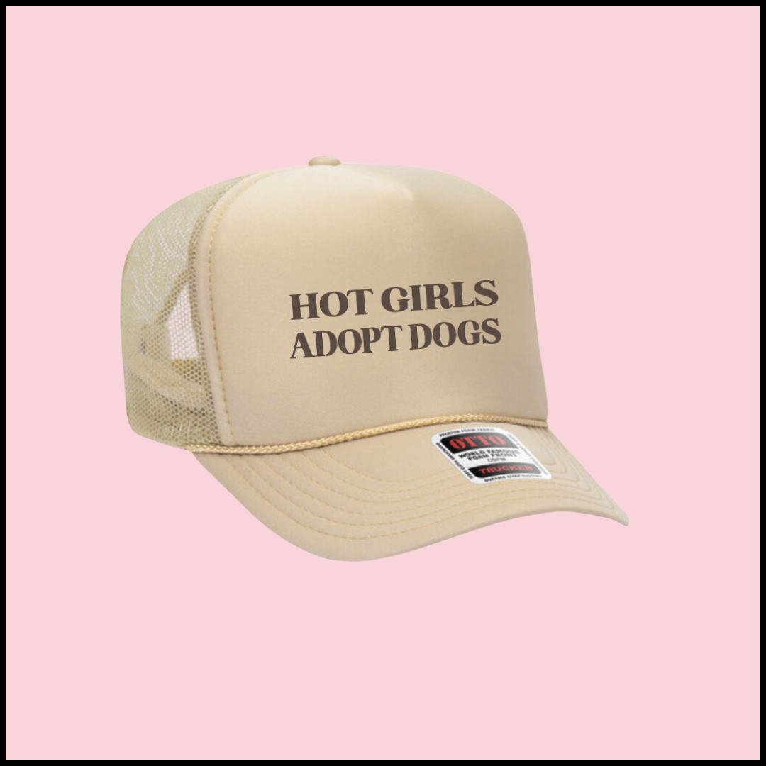 "Hot Girls Adopt Dogs" Trucker