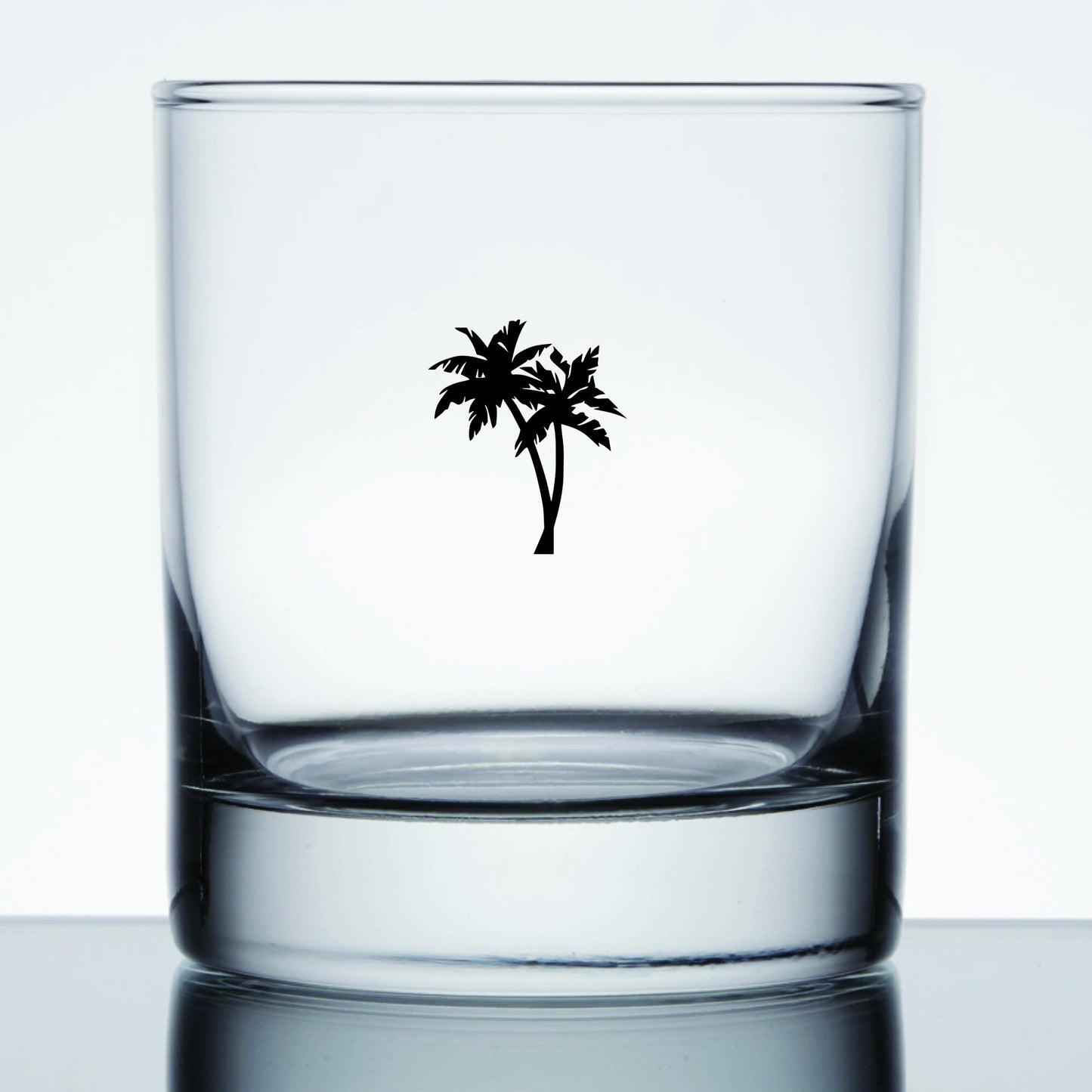 Palm Tree Cocktail Glass